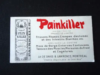 Trois (3) buvards anciens, non utilisés, de produits québécois. Pour les collectionneurs de produits...