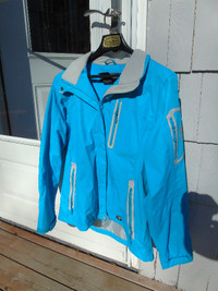 Ladies Spring WetSkins Jacket Turquoise Blue Size Large