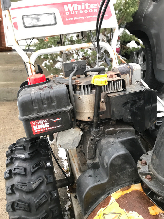 White Outdoor snowblower Tecumseh 10 HP Snowblowers Ottawa Kijiji