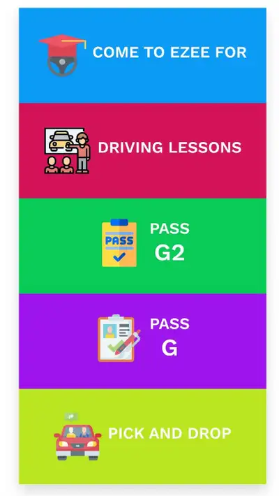 DRIVING SCHOOL  G2 or G Road Test , View more