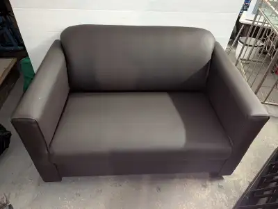 Brand New Faux Leather Love Seat , View more