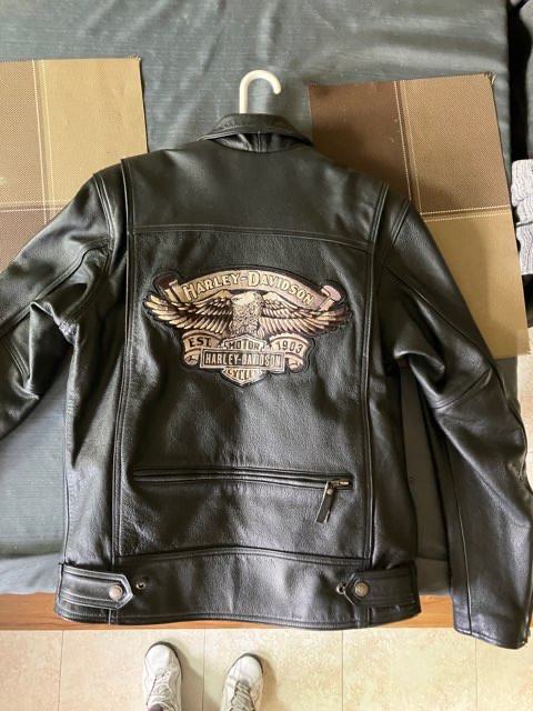 Harley Davidson jacket in Other in Strathcona County