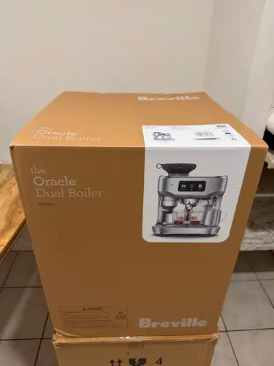 Brand New Breville Oracle Dual Boiler Espresso Machine, View more