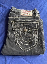True Religion Jeans Big T Straight Fit