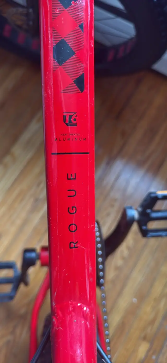 Raleigh rouge 26” fat bike in Road in Kingston - Image 6