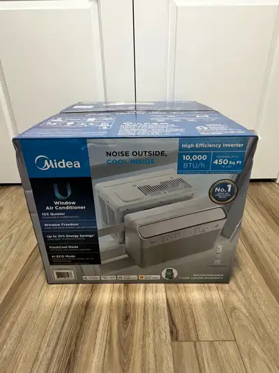 Midea 10,000 BTU U-Shaped Window Air Conditioner, View more