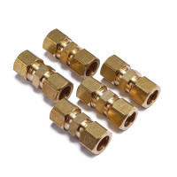 1/2-Inch OD Compression Union,Brass Compression Fitting  (DT3)