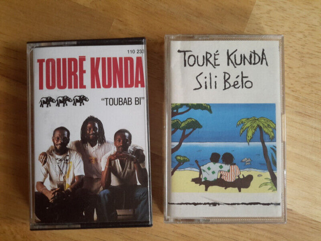 Touré Kunda lot de 2 cassettes audio K7 Toubab Bi + Sili Béto dans CD, DVD et Blu-ray  à Ville de Montréal