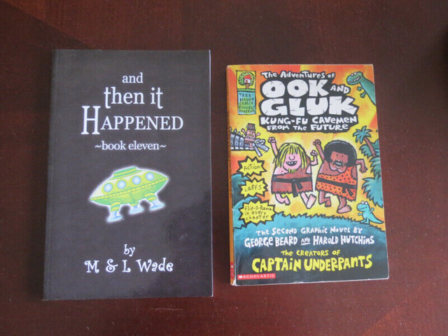 And then it Happened book 11 & The adventures of Ook and Gluk in Children & Young Adult in Vernon