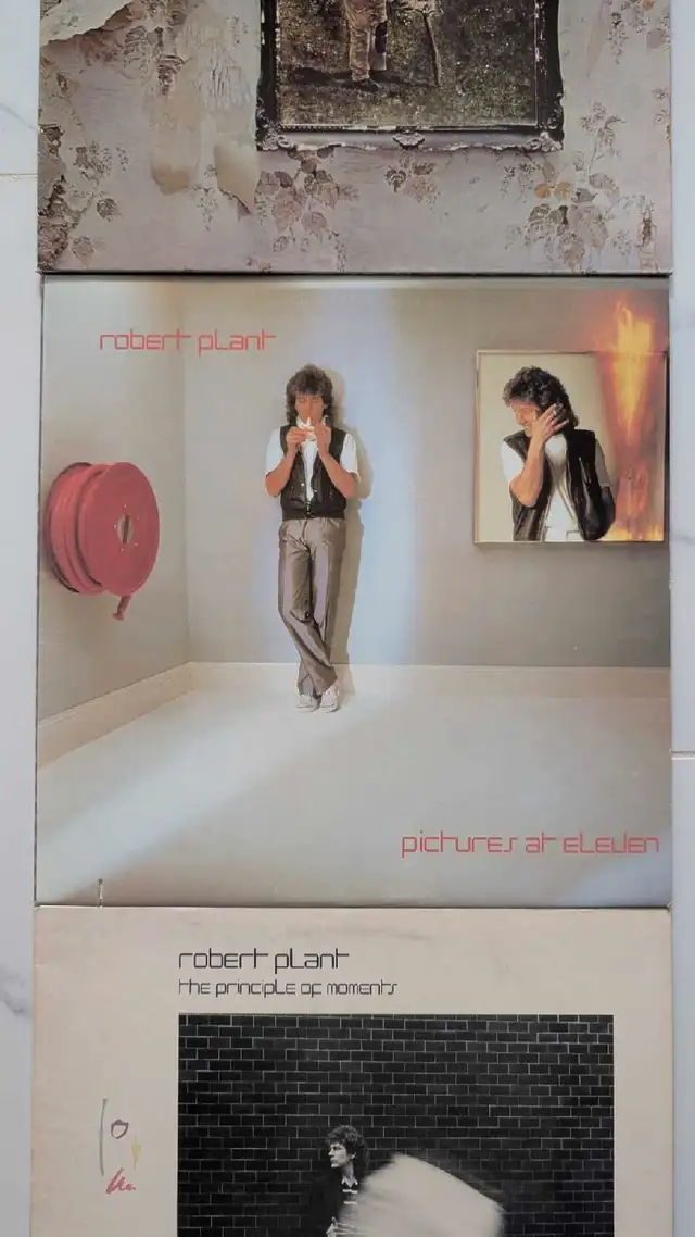 Led Zeppelin/Robert Plant Vinyl Record  Collection (3xLP)63234702717699121