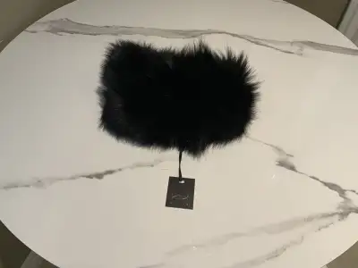 Fox fur headband - new, View more