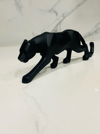 Panther Sculpture-Black