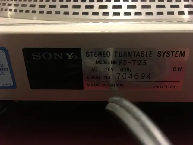 SONY TURNTABLE FULLY AUTOMATIC/DIRECT DRIVE in Stereo Systems & Home Theatre in Calgary - Image 4