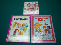 Vintage Toy Hardcover Books - Care Bears + more!