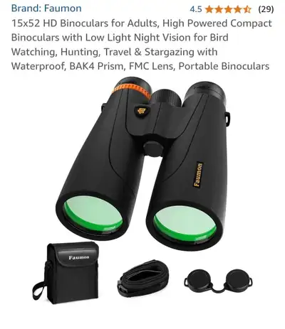 binoculars, low light night vision, *new*, View more