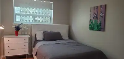 Super quiet, clean , furnished room , North york