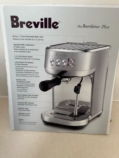 Breville coffee maker - Bambino plus, View more