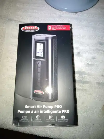 BNIB REECON PORTABLE SMART AIR PUMP, View more