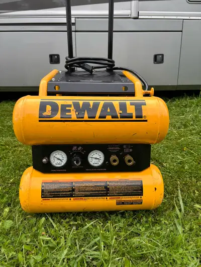 DeWalt air compressor, View more