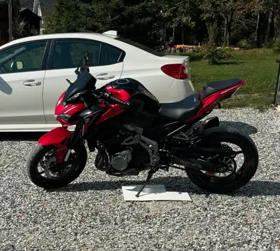 Lots of Mods; Akrapovic Slip on Millertyme Racing ECU tune Rearsets, mirrors, levers, frame sliders...