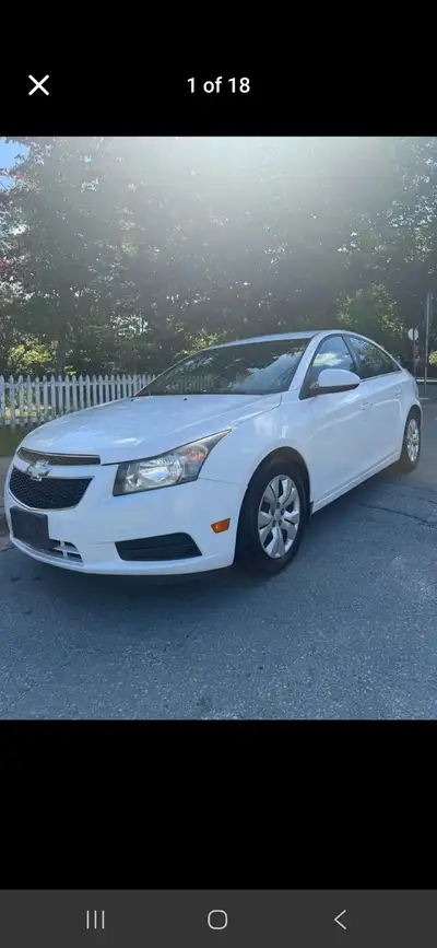 2014 chevy cruze inspected works awesome and in good shape only has 173500 km has been under coated...