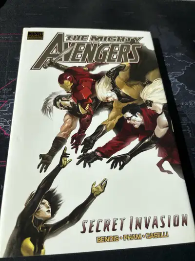 THE MIGHTY AVENGERS SECRET INVASION Premiere Edition Graphic Novel Comic MARVEL