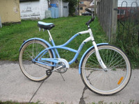 Woman's Supercycle/ Schwinn standard // Men's Classic Cruiser.