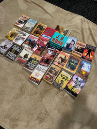 BOOKS  25 assorted western etc LOT 1