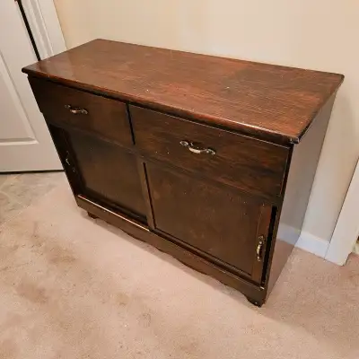 ⭐ Vintage Solid Wood Cabinet - READ AD, View more