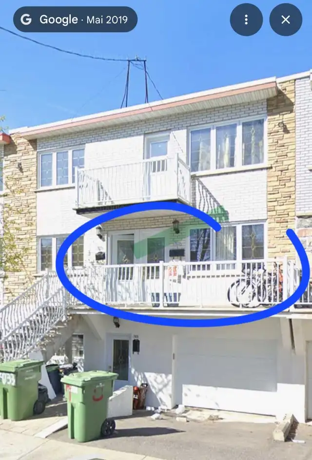 GRAND 6 1/2 AVEC 4 CHAMBRES, GARAGE ET COUR A LOUER POUR 1 JUI in Long Term Rentals in City of Montréal - Image 5