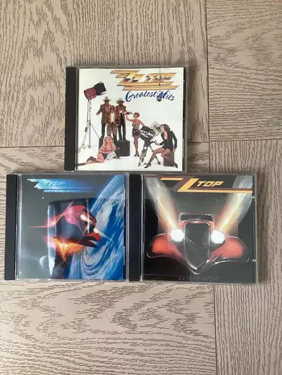 ZZ TOP set of 3 CDs , View more