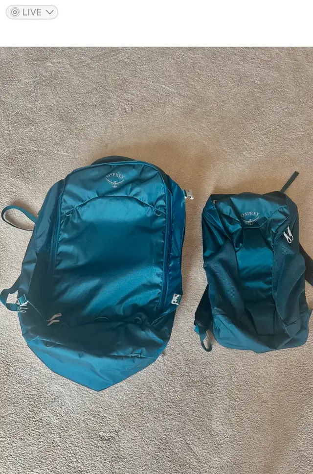 Women's Osprey Fairview Trek Backpack 70L +AirPort Travel Cover63008306753795123