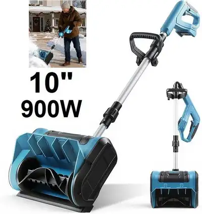 L1nxixi Cordless Battery Operated Electric Snow Shovel ❄️️☃️, View more