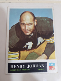 1965 Philadelphia NFL Football Henry Jordan Card #77