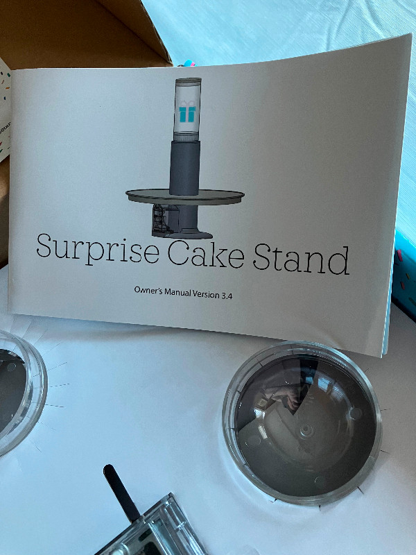 Surprise cake stand. Use with any cake to hide surprise inside. in Hobbies & Crafts in Oshawa / Durham Region - Image 4