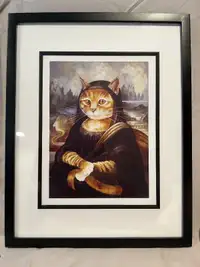 Mona Lisa cat picture