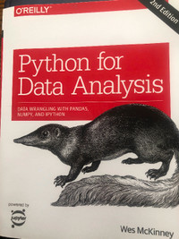 Python for Data Analysis : Data Wrangling 2nd Ed. Wes McKinney