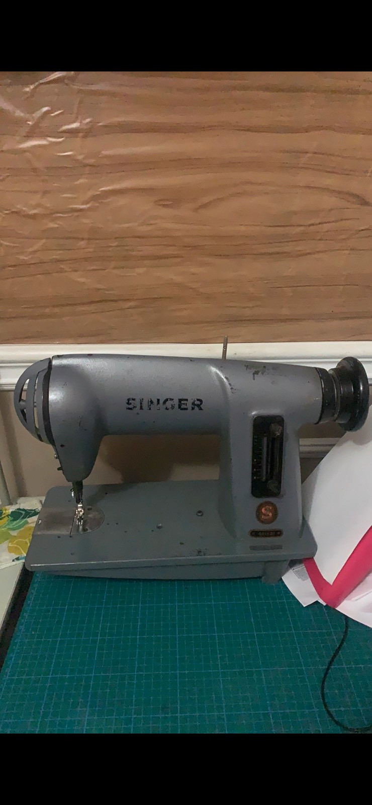 Singer industrial sewing machine for parts or repair only head  for sale  