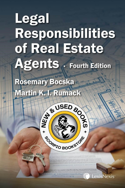 Legal Responsibilities of Real Estate Agents 4E 9780433490340 in Textbooks in Mississauga / Peel Region