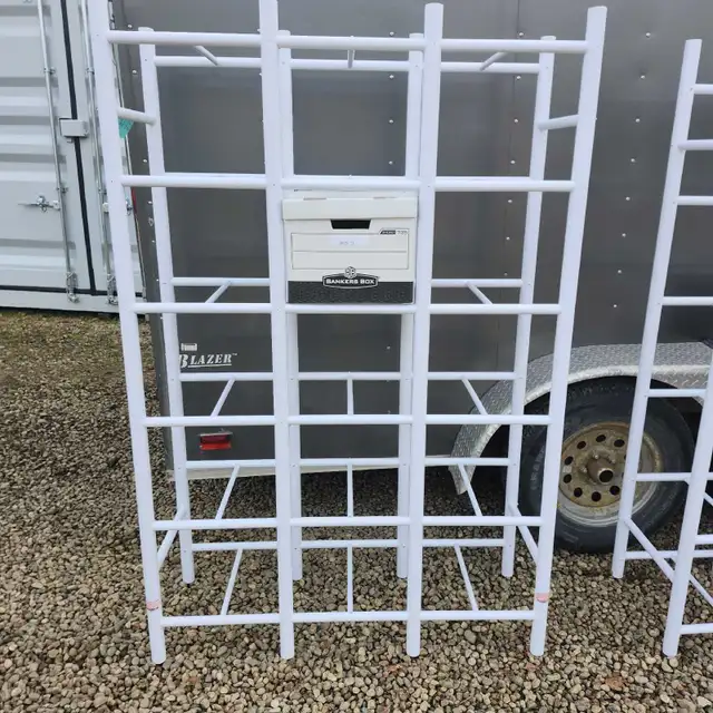 3 x White Plastic Shelving / Craft Units. in Bookcases & Shelving Units in Red Deer - Image 4