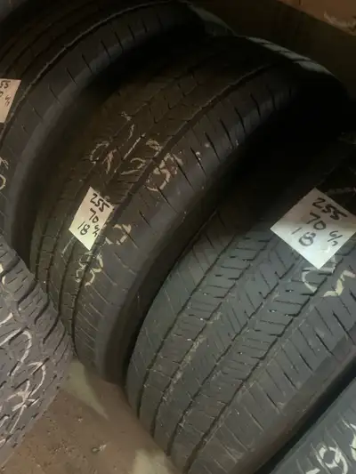 Lots of tread left Installation and rims also available Other sizes available in new and used Make m...