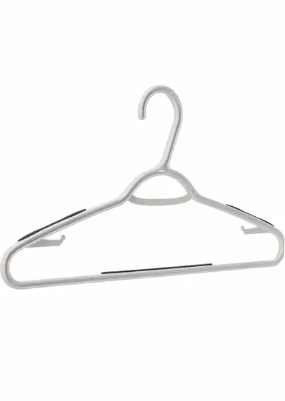 Amazon Basics Plastic Clothes Hanger with Non-Slip Pad 30Pack, , View more