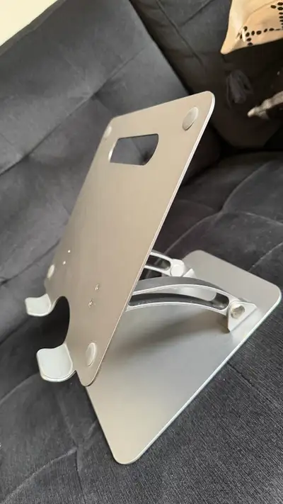  Adjustable Aluminum Laptop Stand for MacBook and PC, View more