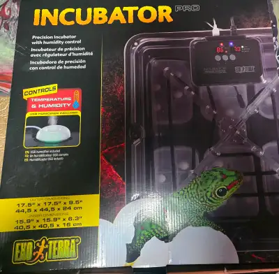 New in box exo terra incubator pro, View more