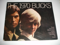 1970 Buick Original Sales Brochure