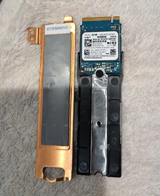 NVMe SSD 256GB SSD M.2 w/heatsink For Laptop,Tested, Mixed Brand in Laptop Accessories in City of Toronto - Image 7