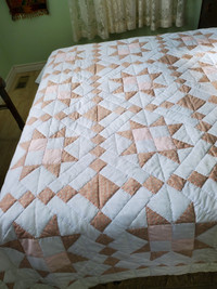 Double bed handmade quilt