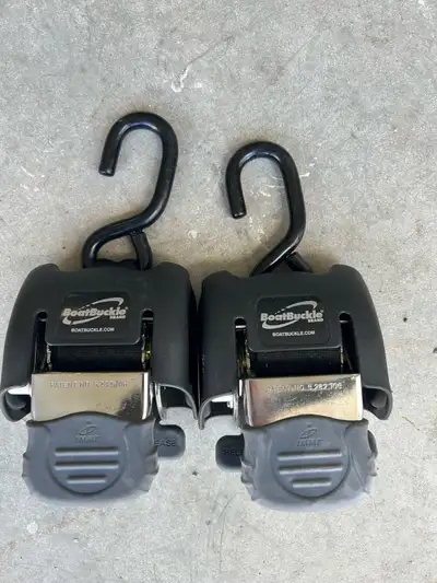 Boat buckle transom tie-down Brand new Sold boat don’t need