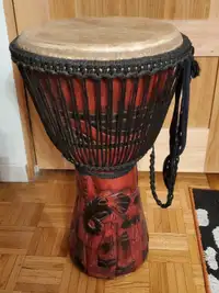 Hand Crafted Ghanaian Djembes