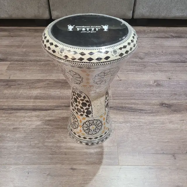 Egyptian Mother of Pearl Darbuka/Tabla in Drums & Percussion in Oshawa / Durham Region - Image 2